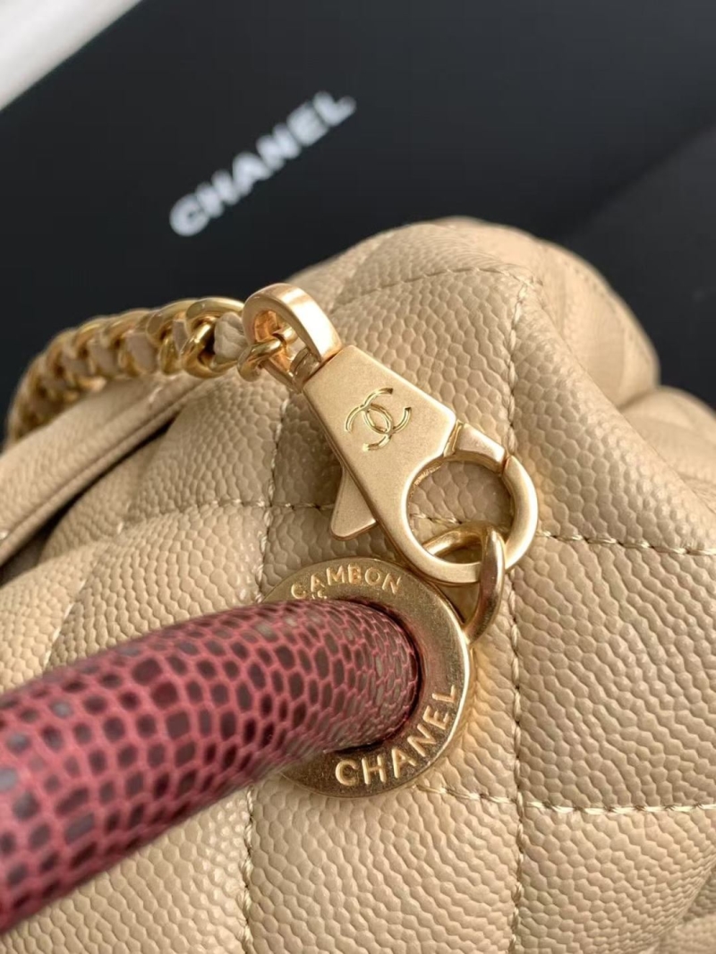 Ch**el top handle bags